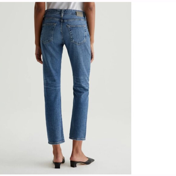 AG AG-ED Denim The Ex Boyfriend Slim Slouchy Jeans Size 25R 16 Years Hudson Wash - Picture 3 of 9
